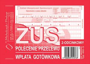 Polecenie przelewu ZUS (2 odc.) - 450-5 - 2825724569