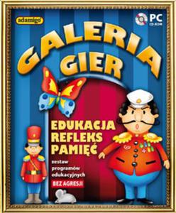 Gra Galeria gier - zestaw programw edukacyjnych - 2825724855