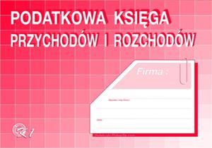 Podatkowa ksiga przychodw i rozchodw - K-1 - 2825725001