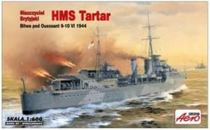 Model okrt - niszczyciel brytyjski HMS "TARTAR" 1:600 - 2825725179