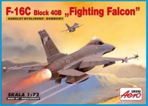 Model samolot - samolot myliwsko-bombowy F-16C Block 40B "Fighting Falcon" 1:72 - 2825725185
