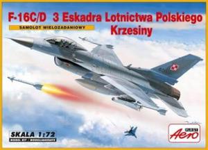 Model samolot - samolot myliwsko-bombowy F-16C Block 40B "Fighting Falcon" 1:72 - 2825725186