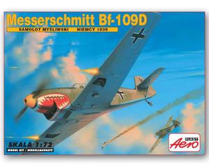 Model samolot - Messerschmitt Bf-109D 1:72 - 2825725189