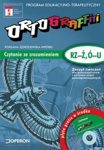 Ortografiti. Czytanie ze zrozumieniem (rz-, u-) Gimnazjum. Zeszyt wicze (+CD) - 2825725304