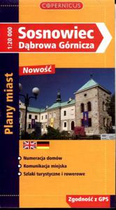 Plan Miasta Sosnowiec, Dbrowa Grnicza - 2825725359