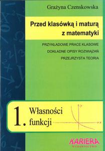 Przed klaswk i matur z matematyki. 1. Wasnoci funkcji - 2825725432