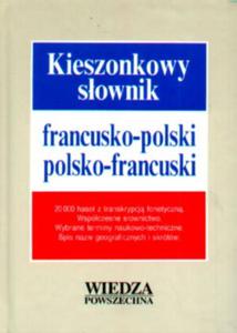 Kieszonkowy sownik francusko-polski, polsko-francuski