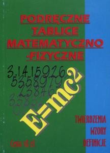 Podrczne tablice matematyczno - fizyczne - 2825725590