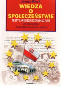 Wiedza o spoeczestwie testy i arkusze egzaminacyjne dla maturzystw - 2825725708