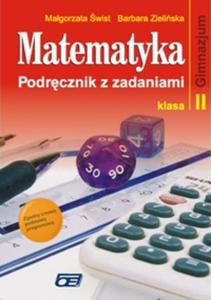 Matematyka. Klasa 2, gimnazjum. Podrcznik z zadaniami - 2825726020