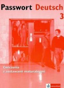 Passwort Deutsch 3 wiczenia z zestawami maturalnymi z pyt CD - 2825653132