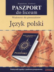 Paszport do liceum. Jzyk polski - 2825653135