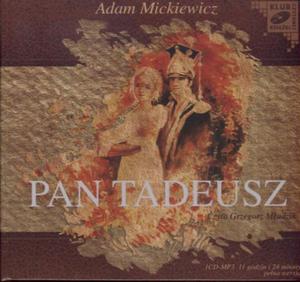 Pan Tadeusz. Klub Czytanej Ksiki. Audiobook (1 CD mp3) - 2825726445