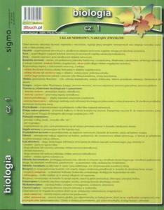 ciga skadana. Biologia cz 1. Ukad nerwowy, narzdy zmysw - 2853428228