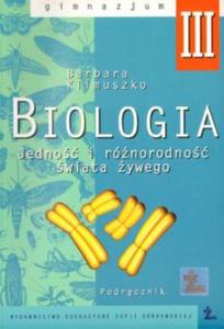 Biologia 3 gimnazjum. Jedno i rnorodno wiata ywego - 2856763684