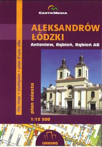 Aleksandrw dzki, Antoniew, Rbie, Rbie AB. Plan miasta 1:12 500 - 2825653236