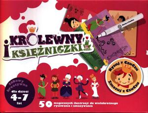 Rysuj z CzuCzu. Zmazuj z CzuCzu. Krlewny i ksizniczki. Zabawy kreatywne (4-7 lat) - 2856764143