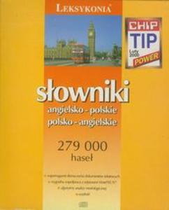 Sowniki angielsko polskie polsko angielskie - 2856764144