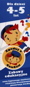 Zgaduj z CzuCzu. Zabawy edukacyjne dla dzieci 4-5 lat - 2856764262