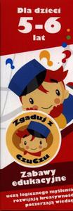 Zgaduj z CzuCzu. Zabawy edukacyjne dla dzieci 5-6 lat - 2856764263