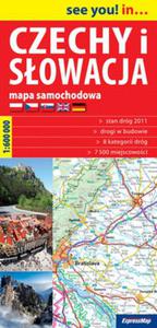 Mapa samochodowa Czechy i Sowacja 1:600 000 papierowa - 2856764475