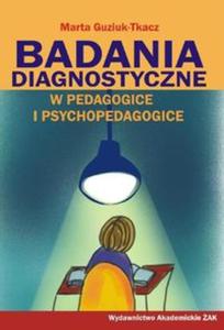 Badania diagnostyczne w pedagogice i psychopedagogice - 2856765251