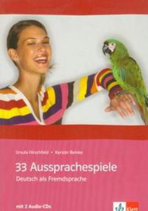 33 Aussprachespiele Deutsch als Fremdsprache z pyt CD - 2856765261