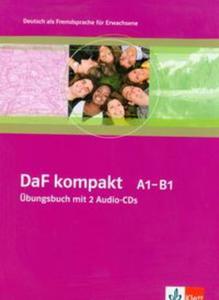 DaF kompakt A1-B1 Ubungsbuch mit 2 Audio-CDs - 2856765264