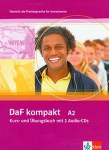 DaF kompakt A2 Kurs- und Ubungsbuch mit 2 Audio-CDs - 2856765267