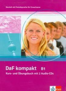 DaF kompakt B1 Kurs- und Ubungsbuch mit 2 Audio-CDs - 2856765269