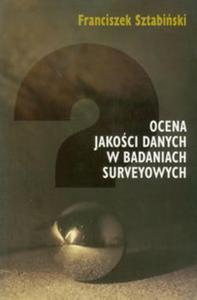 Ocena jakoci danych w badaniach surveyowych - 2856765466