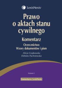 Prawo o aktach stanu cywilnego Komentarz