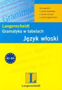 Gramatyka w tabelach Jzyk woski - 2856766161