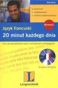 Jzyk francuski 20 minut kadego dnia + CD - 2856766163