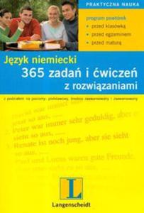 365 zada i wicze z rozwizaniami Jzyk niemiecki - 2856766178