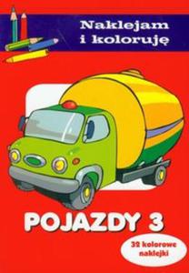 Pojazdy 3 Naklejam i koloruj - 2856766391