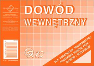 Dowody wewntrzne - K-13 - 2856766824