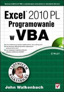 Excel 2010 PL. Programowanie w VBA
