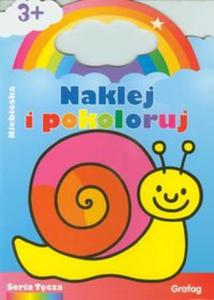 Naklej i pokoloruj Niebieska