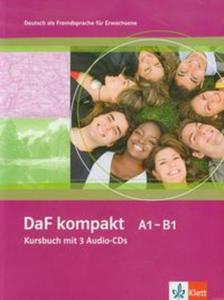 DaF kompakt A1-B1 Kursbuch mit 3 Audio-CDs - 2857595974