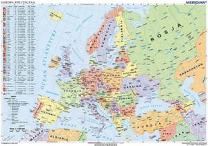 Mapa - Europa polityczna. - 2857596248