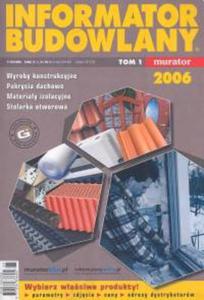 Informator budowlany 2006 T.1/2 - 2857596405