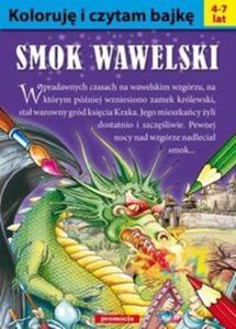 Koloruj i czytam bajk Smok wawelski - 2857597340