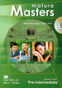 Matura Masters. Jzyk angielski. Liceum. Pre-Intermediate. Student's Book - Podrcznik (+CD) - 2857597418