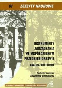 Instrumenty zarzdzania we wspczesnym przedsibiorstwie - 2857597750