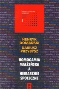 Homogamia maeska a hierarchie spoeczne - 2857598165