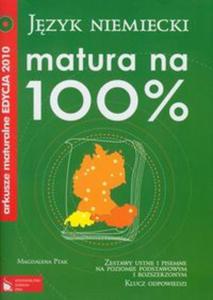 Matura na 100% Jzyk niemiecki Arkusze maturalne 2010 z pyt CD - 2857598298
