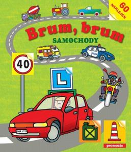 Brum, brum. Samochody. Naklejanki - 2857600331