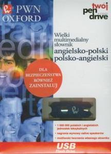 PenDrive Wielki multimedialny sownik angielsko polski polsko angielski - 2857602209