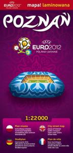 Pozna 1:22 000 Euro 2012 plan miasta - 2857602928